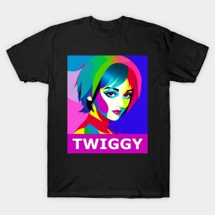 Twiggy Pop Art T-Shirt